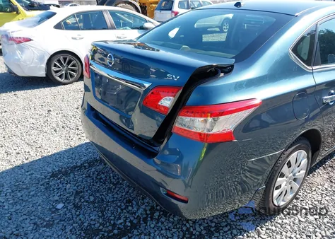 2015 Nissan Sentra Sv из США, поврежденный, VIN 3N1AB7AP7FY331792